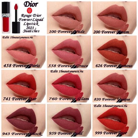 dior forever paris swatch|dior forever lipstick swatches.